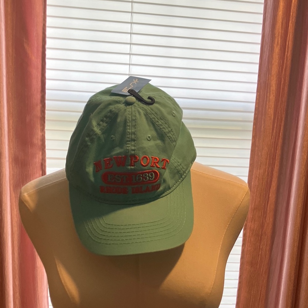 Green Newport Embroidered Women's Cap